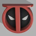 Kệ treo tường hình Deadpool - Thumbnail 1