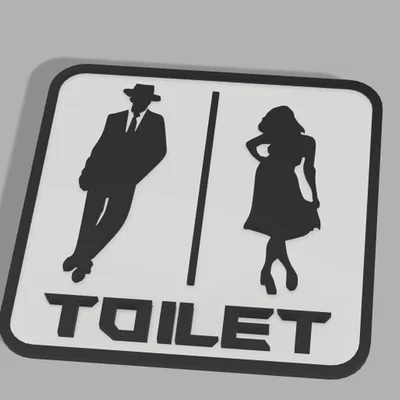 Bảng hiệu nhà vệ sinh (Toilet sign)