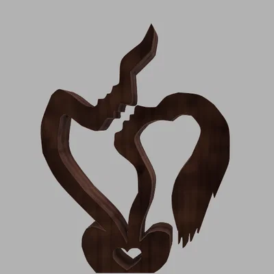 Tượng điêu khắc Ngày Valentine