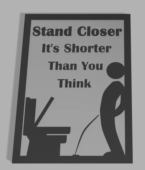 Bảng hiệu Toilet (Toilet sign) - Image 1