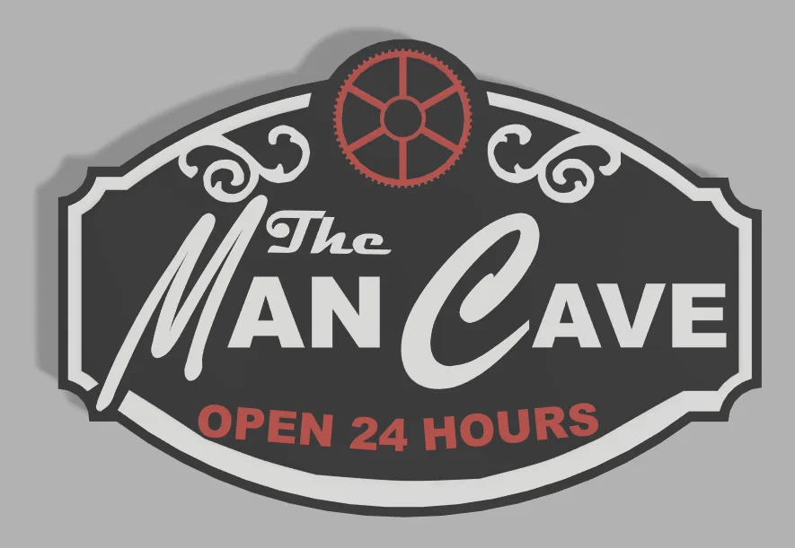 Bảng hiệu “Man Cave” - Image 1