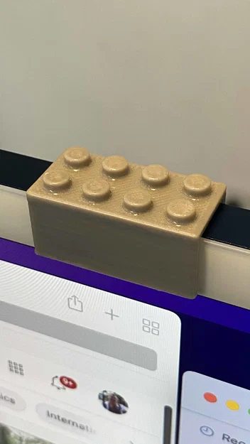 Nắp che camera iMac 24 inch phong cách LEGO sáng tạo - Image 1