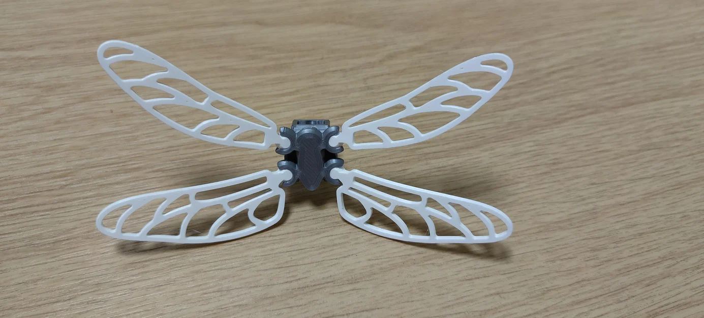 Bộ cánh chuồn chuồn cho mô hình Dummy 13 in 3D cực chất - Image 2