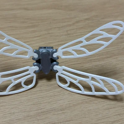 Bộ cánh chuồn chuồn cho mô hình Dummy 13 in 3D cực chất