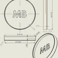 Nắp che trục Z cho Bambu Lab P1P, P1S, X1 - Phụ kiện bảo vệ thông minh - Thumbnail 2