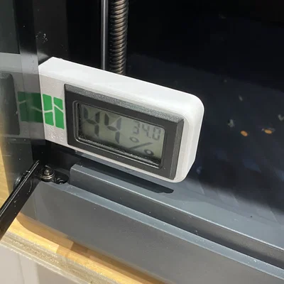 Giá đỡ hygrometer nam châm hình chữ nhật bo góc cho Bambu Lab P1S