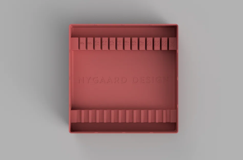 Khay đựng mũi khoan Spade Drill Bit theo chuẩn Gridfinity - Image 2