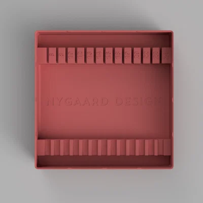 Khay đựng mũi khoan Spade Drill Bit theo chuẩn Gridfinity