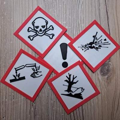 Pictogram Nguy hại GHS (GHS Hazards Pictograms)