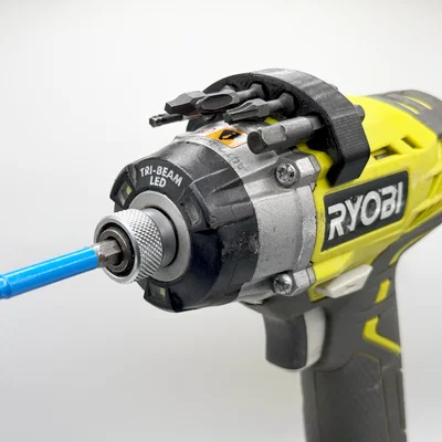 Giá đỡ mũi vít in 3D cho máy Ryobi One+ Impact Driver