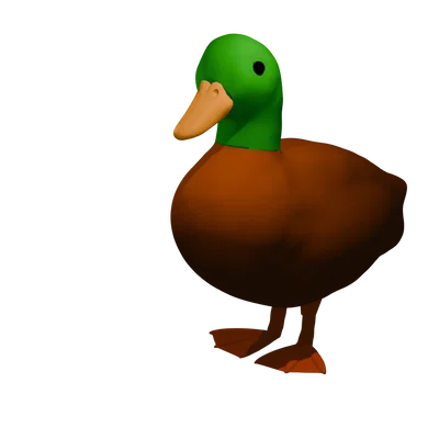 Vịt trời Mallard (Mallard duck) đa màu cho máy single extruder