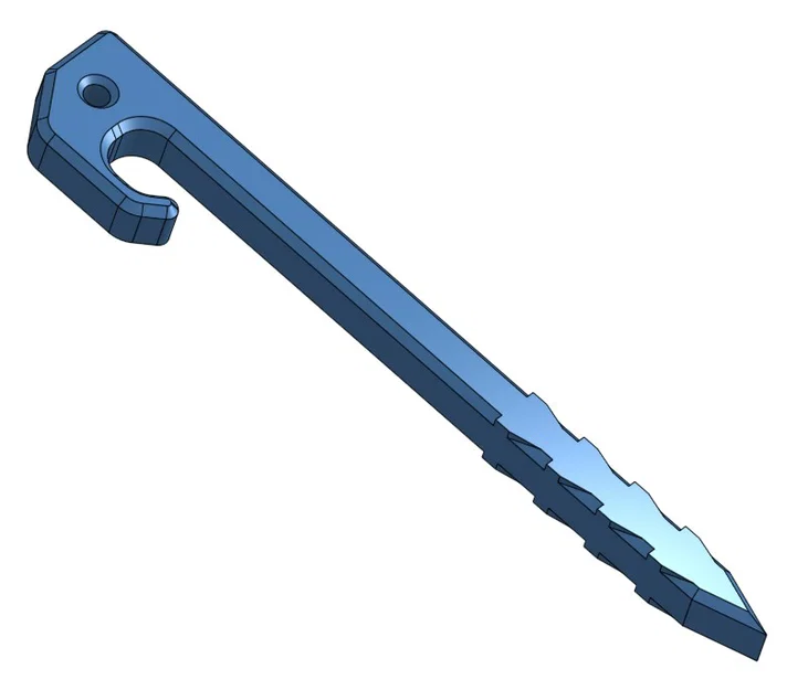 Cọc Lều (Tent Peg) - 200mm - Image 1