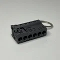 Móc khóa lốc máy 6 xy-lanh (Engine Block Keychain 6 cylinder) - Thumbnail 3