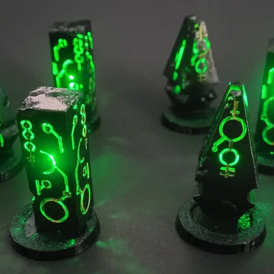 Necron Obelisk LED (Remix)