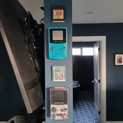 Kệ Treo Tường Trưng Bày Gameboy Color