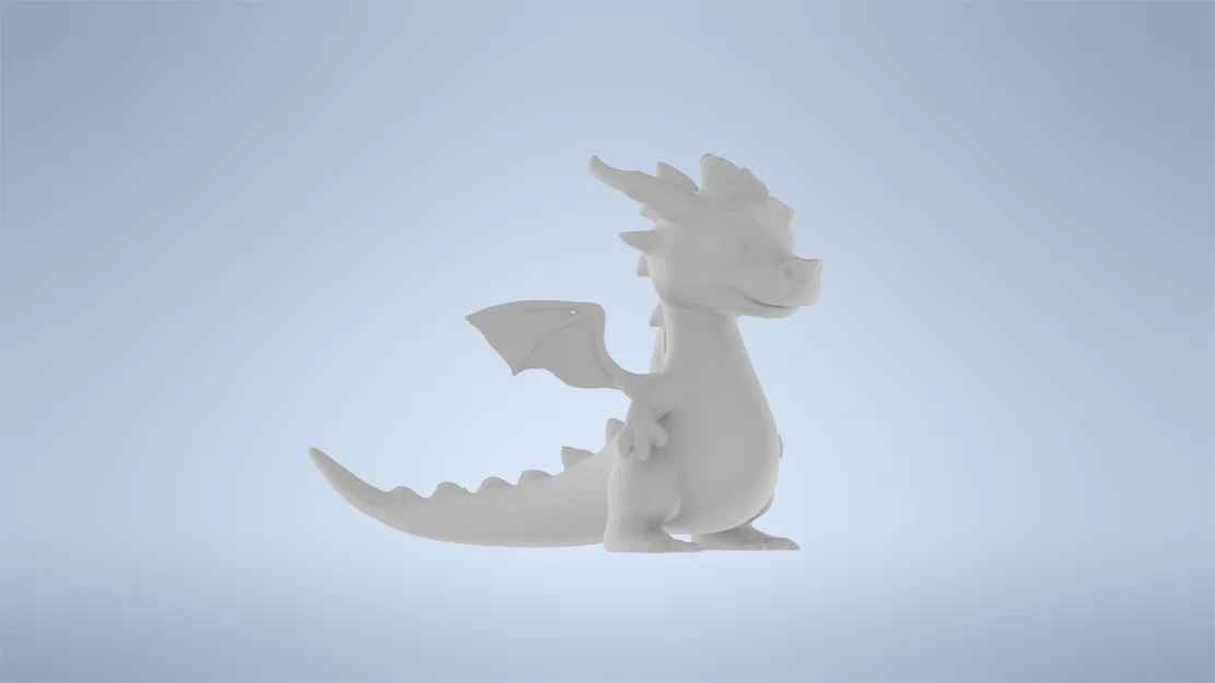 Mô hình rồng con (Dragon) 3D đáng yêu cho người mới bắt đầu - Image 2