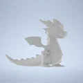 Mô hình rồng con (Dragon) 3D đáng yêu cho người mới bắt đầu - Thumbnail 2
