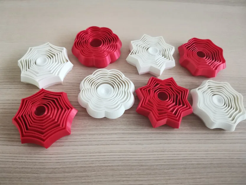 Bộ sưu tập Layered Fidget Spinner (8 biến thể) - Image 3