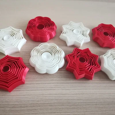 Bộ sưu tập Layered Fidget Spinner (8 biến thể)
