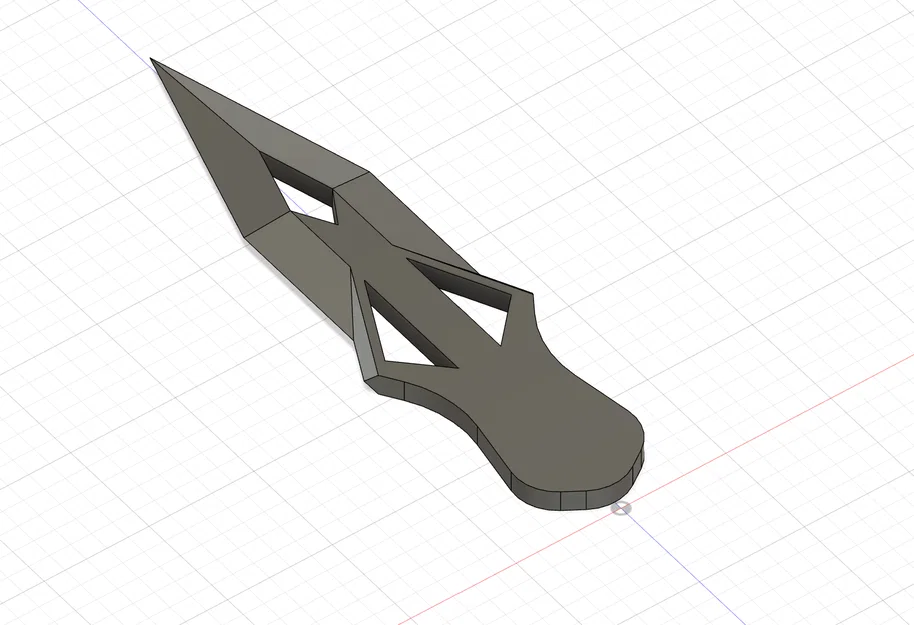 Mô hình dao phi tiêu sci-fi độc đáo dành cho cosplay và trang trí - Image 1