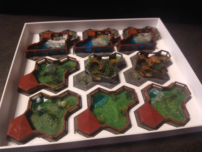 Ark Nova: Bộ enclosure 4-tile - Image 1