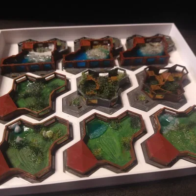 Ark Nova: Bộ enclosure 4-tile