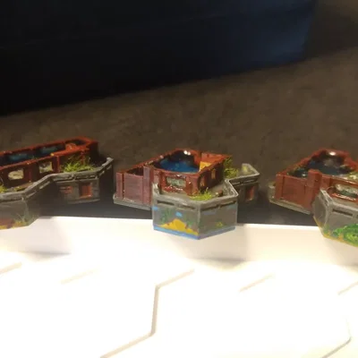 Ark Nova: Bộ enclosure 4-tile
