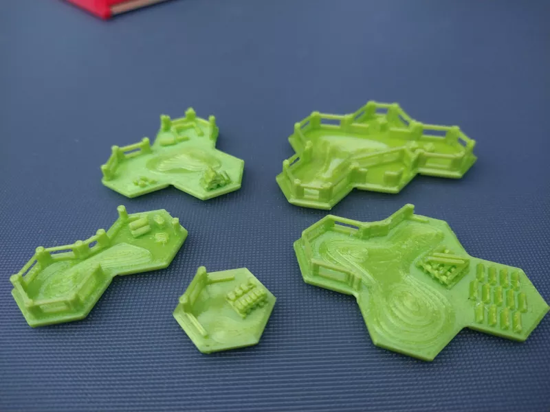 Ark Nova: Bộ enclosure cho thú 5-tile - Image 1