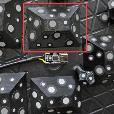 Bệ marker theo dõi quét 3D dạng xếp chồng (Stackable 3D scanning tracking marker platform)