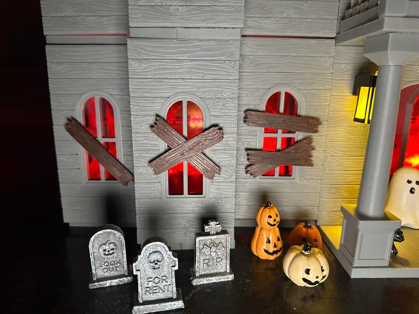 Magnetic Tiles Haunted House: Window Boards – Bộ miếng cửa sổ - Image 5