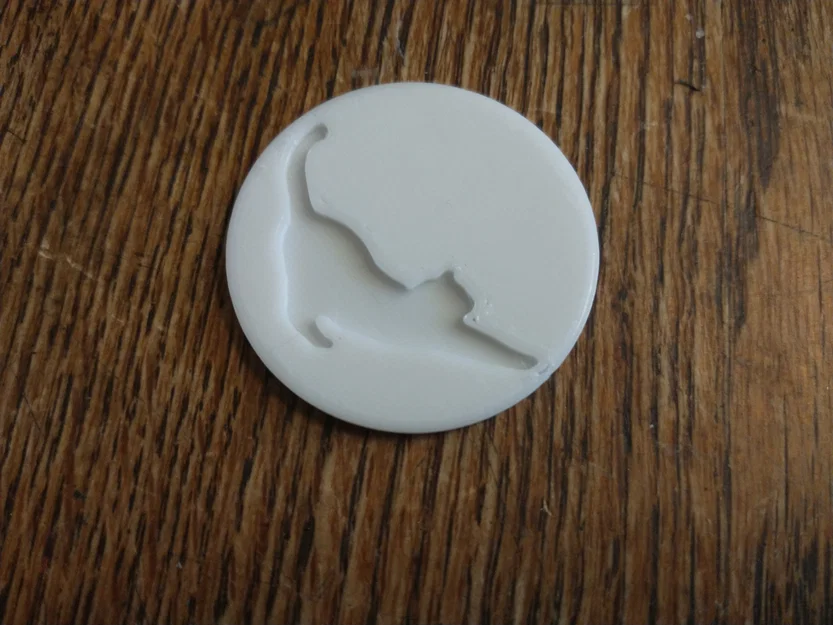 Mẫu in 3D đồng xu hình mèo Cat Coin xinh xắn dễ thương - Image 1