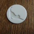 Mẫu in 3D đồng xu hình mèo Cat Coin xinh xắn dễ thương - Thumbnail 1