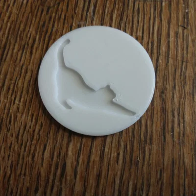 Mẫu in 3D đồng xu hình mèo Cat Coin xinh xắn dễ thương