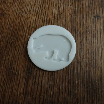 Bear Coin: Đồng xu in 3D hình gấu tinh tế cho mọi nhà