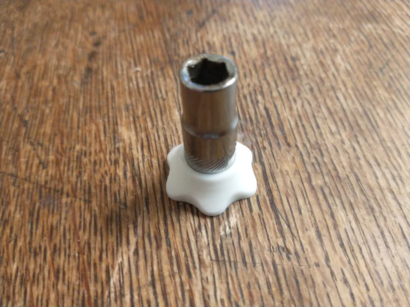 Cờ lê socket 1/4" dạng núm vặn ngón tay (Finger Knob) - Image 1