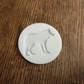 Mô hình đồng xu in 3D hình sói (Wolf Coin) - Thiết kế sắc nét - Thumbnail 1