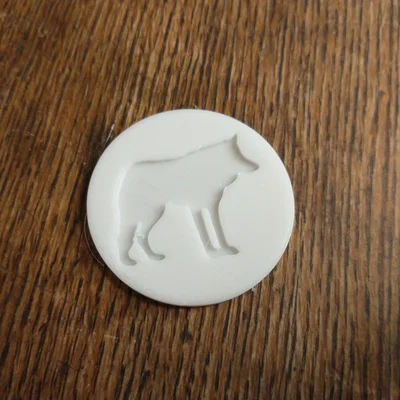 Mô hình đồng xu in 3D hình sói (Wolf Coin) - Thiết kế sắc nét