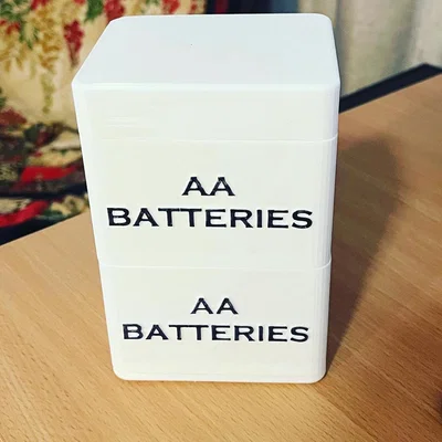 Hộp/Khay đựng pin AA xếp chồng (AA Battery Holder / Case)