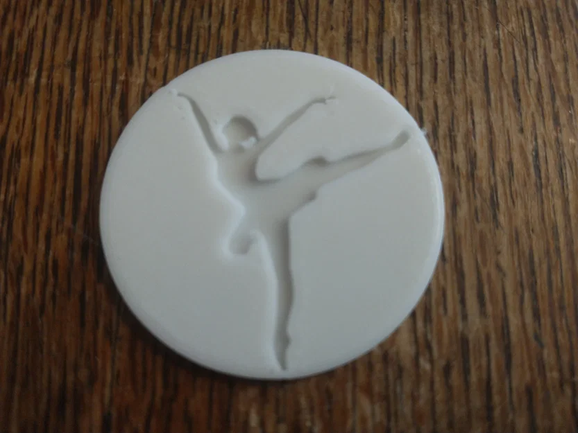 Đồng xu 3D hình vũ công Ballerina tinh xảo - Image 1