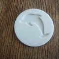 Mẫu in 3D Dolphin Coin - Đồng xu khắc hình cá heo tinh tế - Thumbnail 1