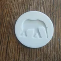 Mẫu đồng xu 3D hình chú voi độc đáo - File STL chất lượng cao - Thumbnail 1