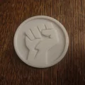 Đồng xu nắm đấm (Fist Coin) - Mẫu in 3D độc đáo, sắc nét - Thumbnail 1