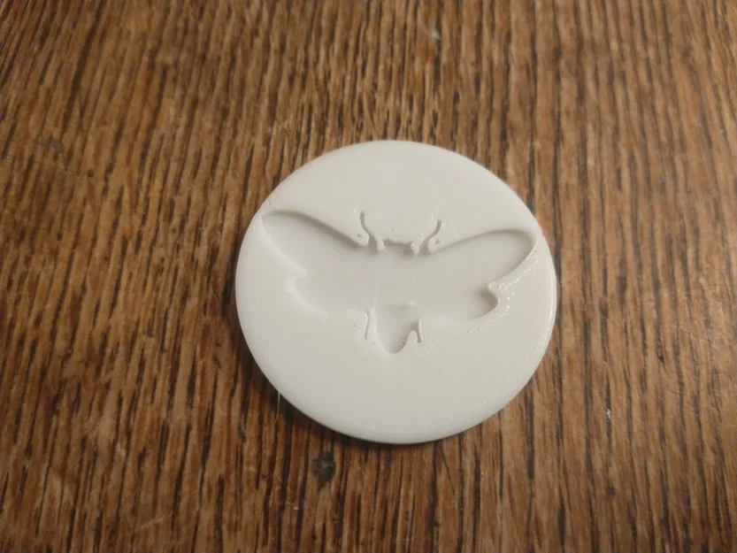 Mẫu in 3D đồng xu Cicada (ve sầu) tinh xảo và độc đáo - Image 1