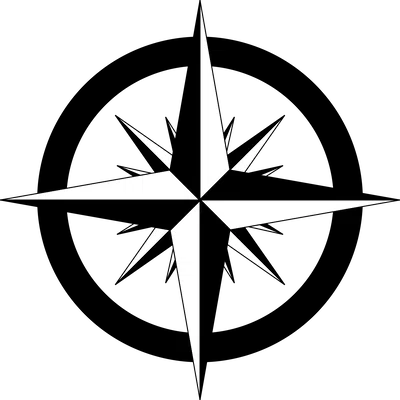 Mô hình đồng xu la bàn (Compass Rose Coin) in 3D độc đáo