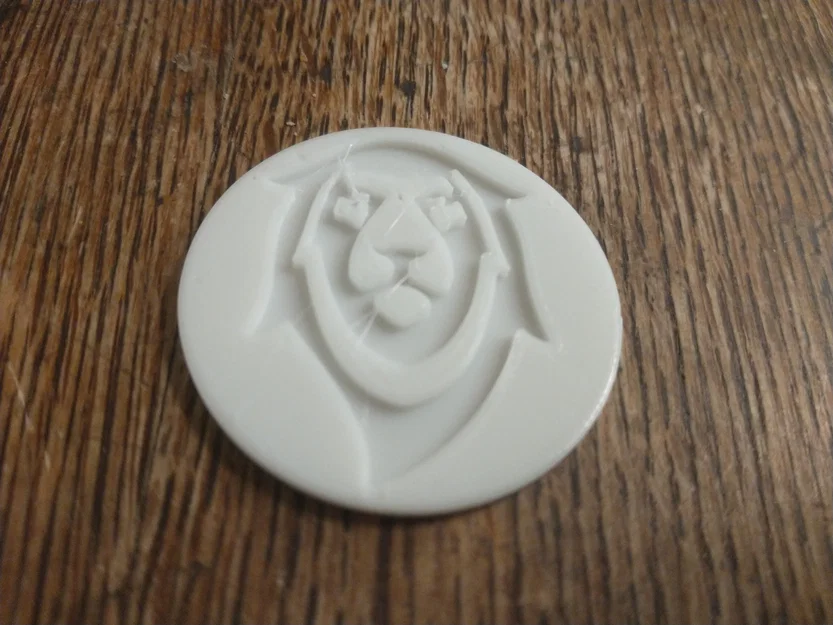 Mô hình 3D Lion Coin - Đồng xu in 3D hình đầu sư tử đẹp mắt - Image 1