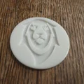 Mô hình 3D Lion Coin - Đồng xu in 3D hình đầu sư tử đẹp mắt - Thumbnail 1