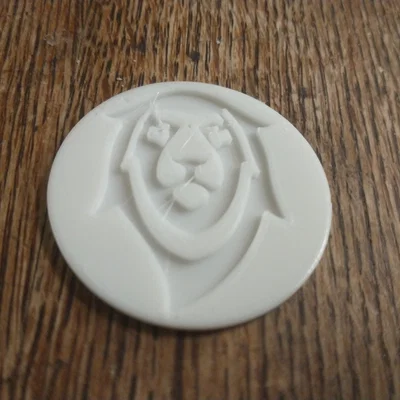 Mô hình 3D Lion Coin - Đồng xu in 3D hình đầu sư tử đẹp mắt
