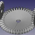 Bộ Bánh Răng Côn Trình Diễn (Tỉ lệ 2:1 giữa bánh Ring và Pinion) - Thumbnail 1