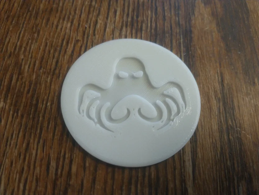 Mô hình đồng xu in 3D hình Cthulhu độc đáo cho người sưu tầm - Image 1