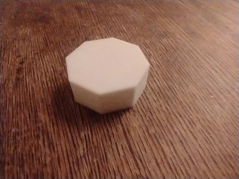 Mô hình lăng trụ bát giác (Octagonal Prism) in 3D - Image 1